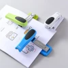 Metallic color 360-degree rotating stapler No. 12, labor-saving stapler, office standard binding stapler wholesale Specification image